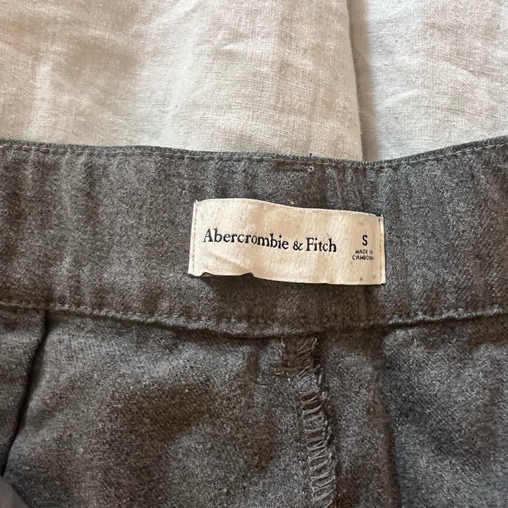 Abercrombie & Fitch Charcoal Trousers